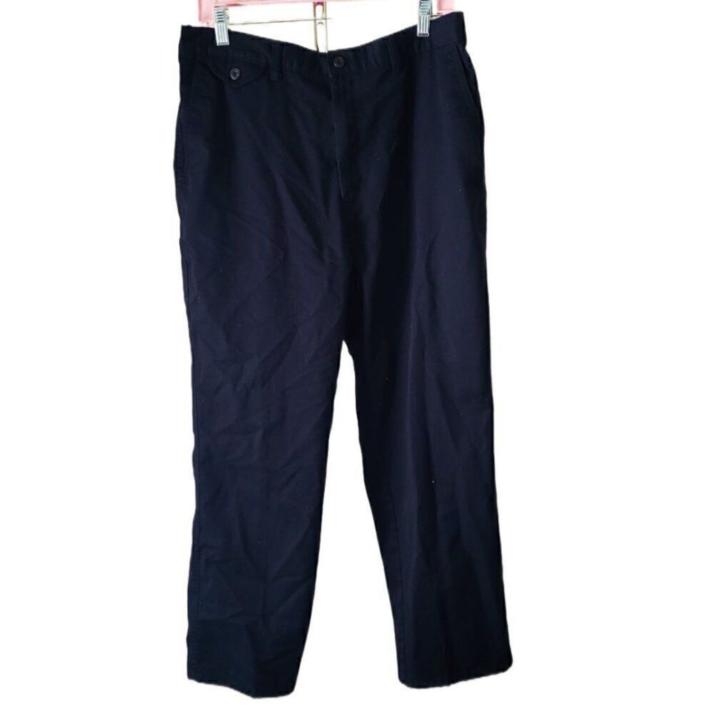 Towncraft Easy Care Men's Black Dress Pants